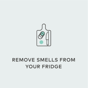 hydrogen peroxide remove smell from fridge