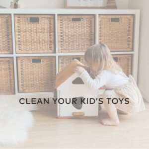 hydroghen peroxide clean kids toys