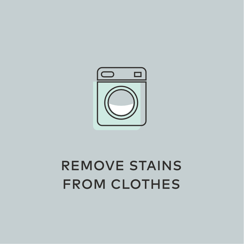 hydroghen peroxide remove stains from cloth